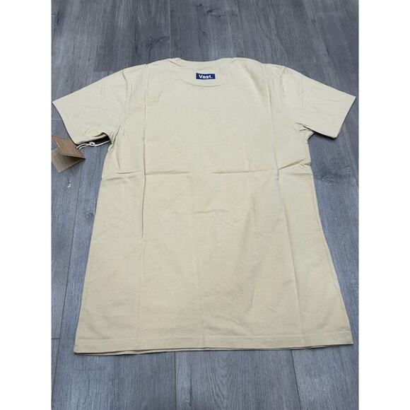 NWT VastLife Mens Yogi Fro Graphic T-Shirt Short Sleeve Crew Neck Brown Size S - Picture 2 of 9